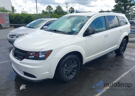 2020 Dodge Journey Se Value from USA, damaged, VIN 3C4PDCABXLT219303